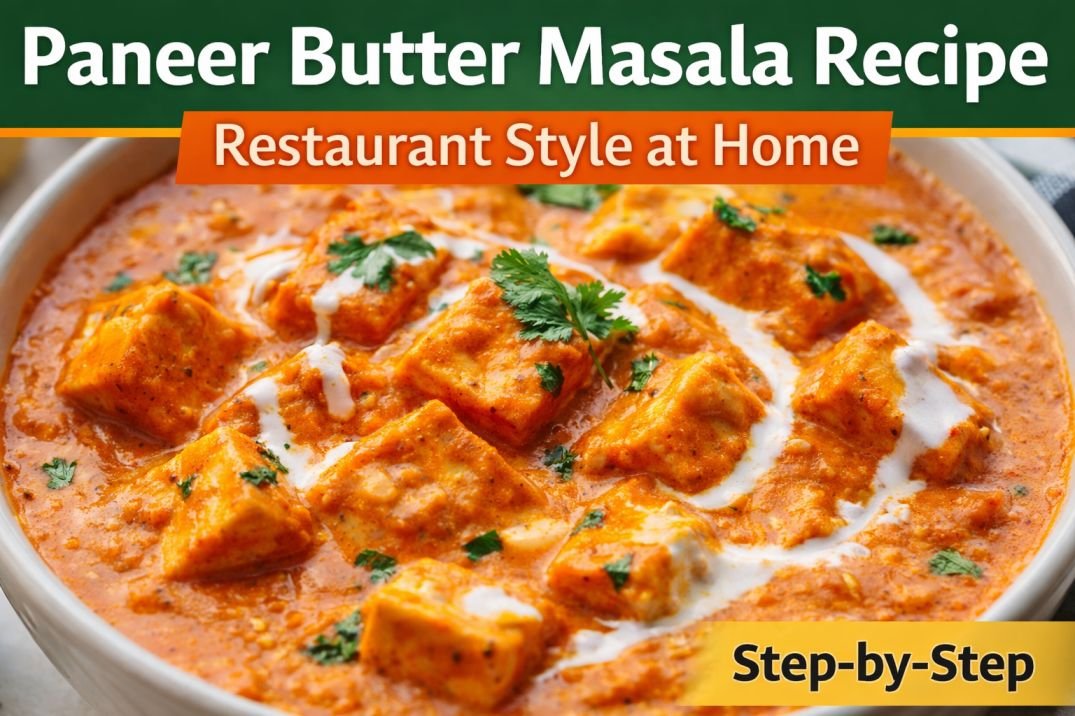 Paneer Butter Masala Recipe Restaurant Style